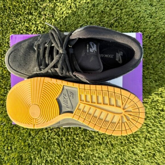 Nike SB Dunk Low Pro Fog Black Gray 2023 BQ6817-010 Men's 12 - Picture 8 of 11